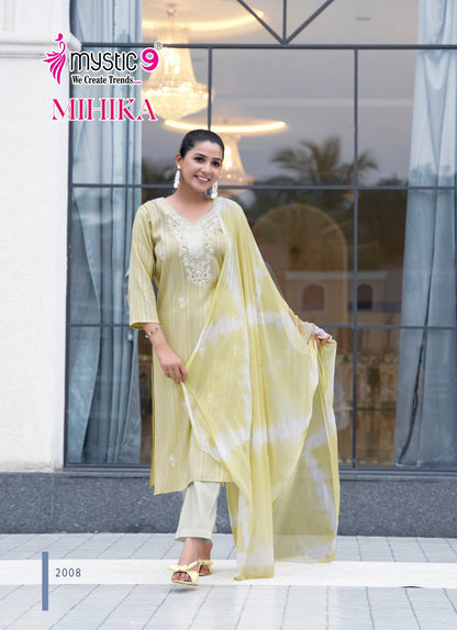 Mihika Vol 2 Mystic 9 Capsule Readymade Pant Style Suits Exporter