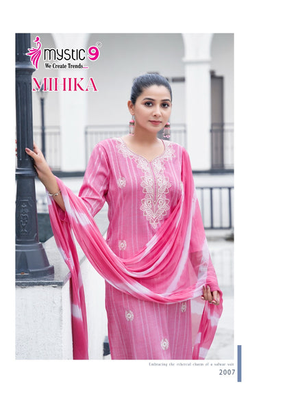 Mihika Vol 2 Mystic 9 Capsule Readymade Pant Style Suits Exporter