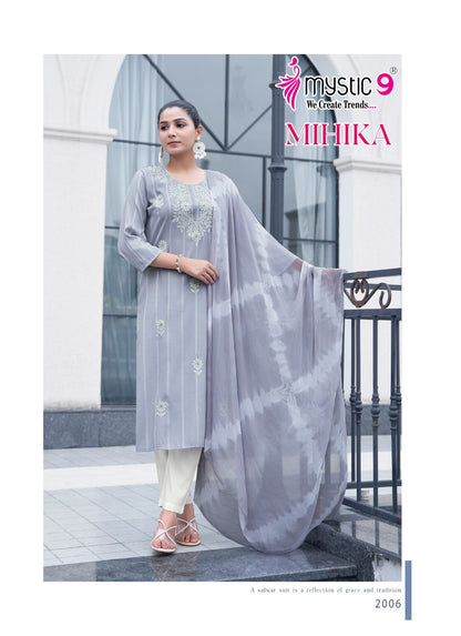 Mihika Vol 2 Mystic 9 Capsule Readymade Pant Style Suits Exporter