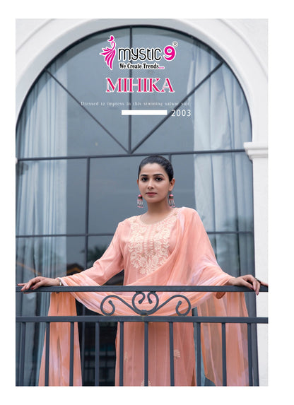 Mihika Vol 2 Mystic 9 Capsule Readymade Pant Style Suits Exporter