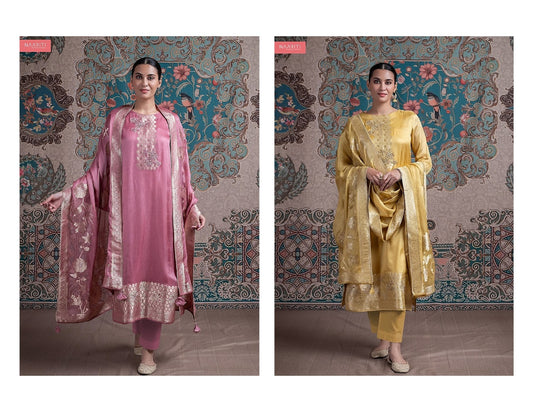 Mikala Naariti Silk Pant Style Suits Exporter