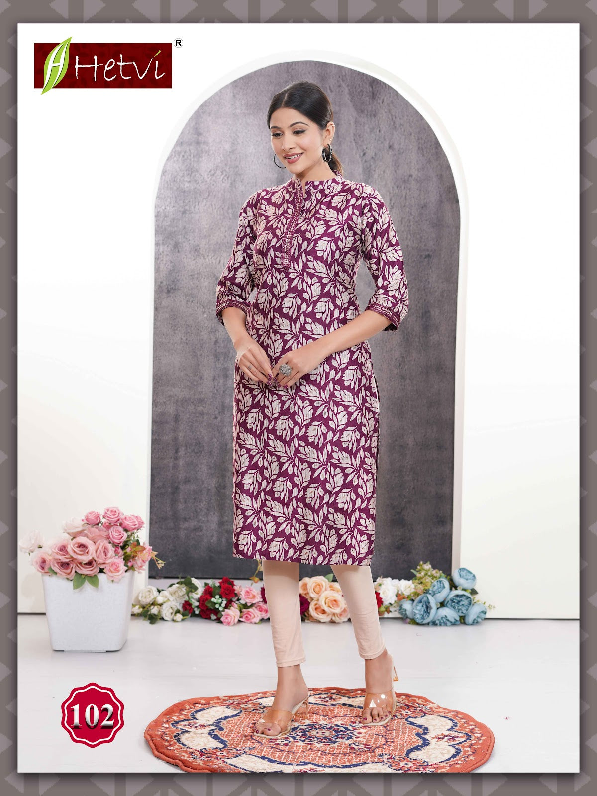 Mila Hetvi Berlin Knee Length Kurtis Exporter Ahmedabad