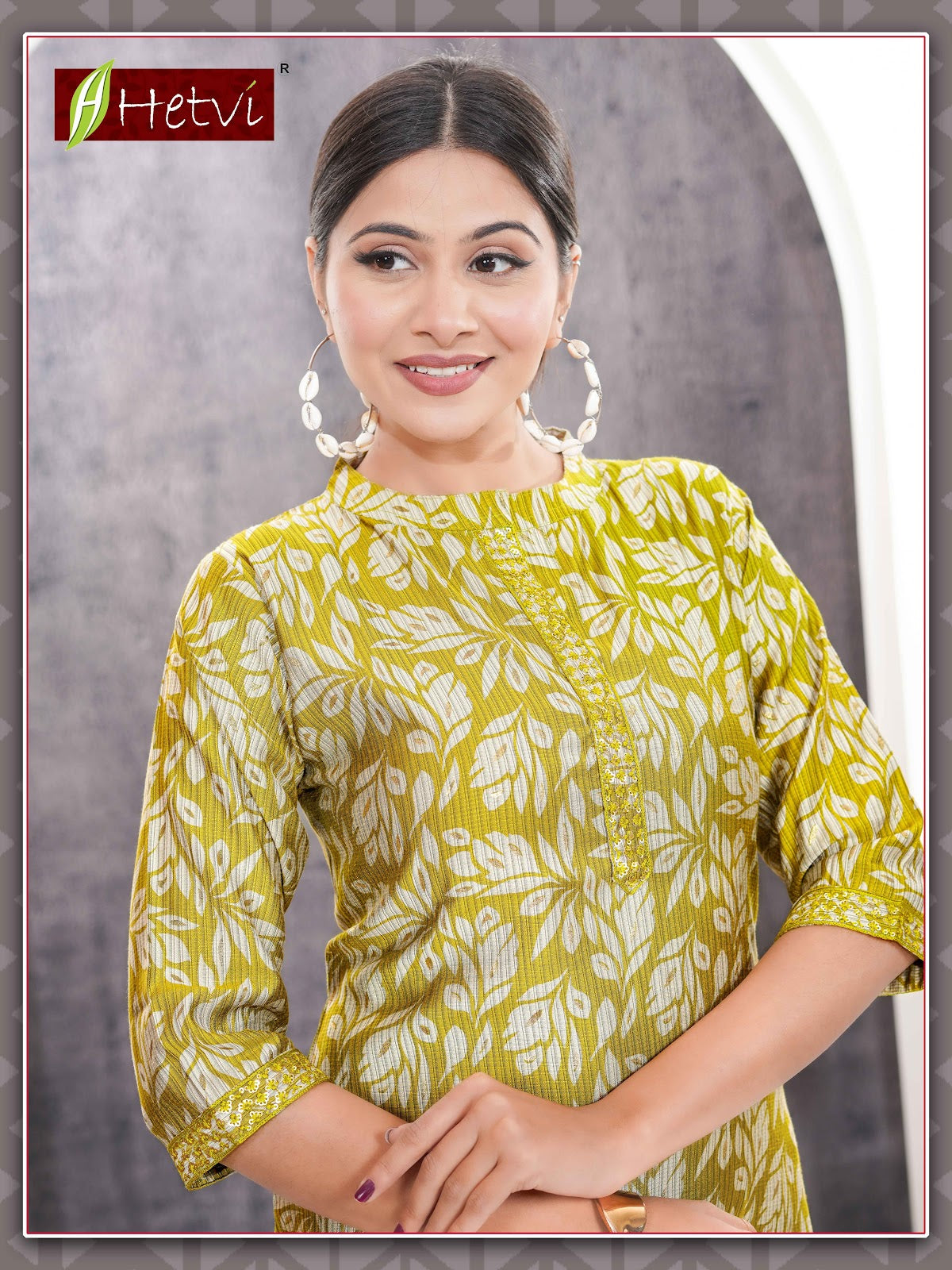 Mila Hetvi Berlin Knee Length Kurtis Exporter Ahmedabad