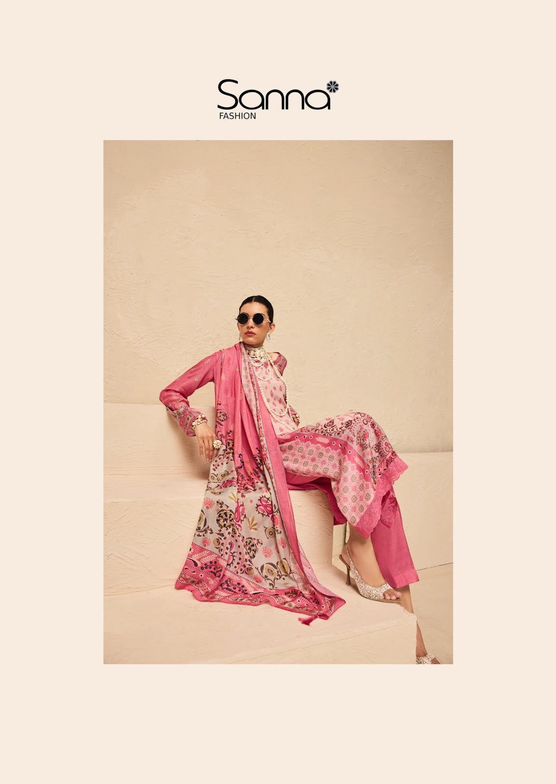 Milaap Sanna Fashion Bemberg Muslin Pant Style Suits Supplier Ahmedabad
