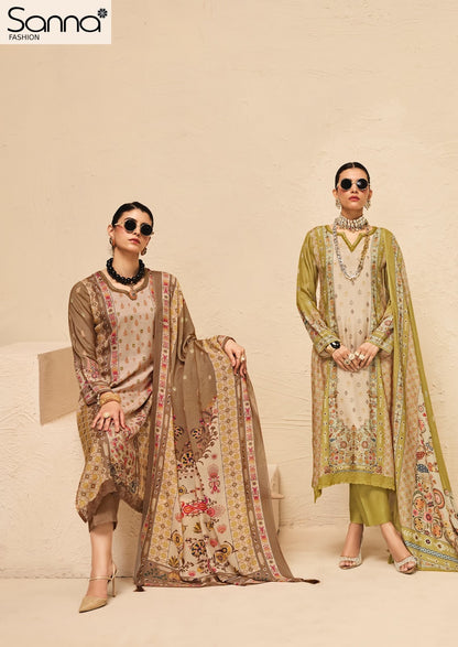 Milaap Sanna Fashion Bemberg Muslin Pant Style Suits Supplier Ahmedabad