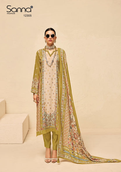 Milaap Sanna Fashion Bemberg Muslin Pant Style Suits Supplier Ahmedabad