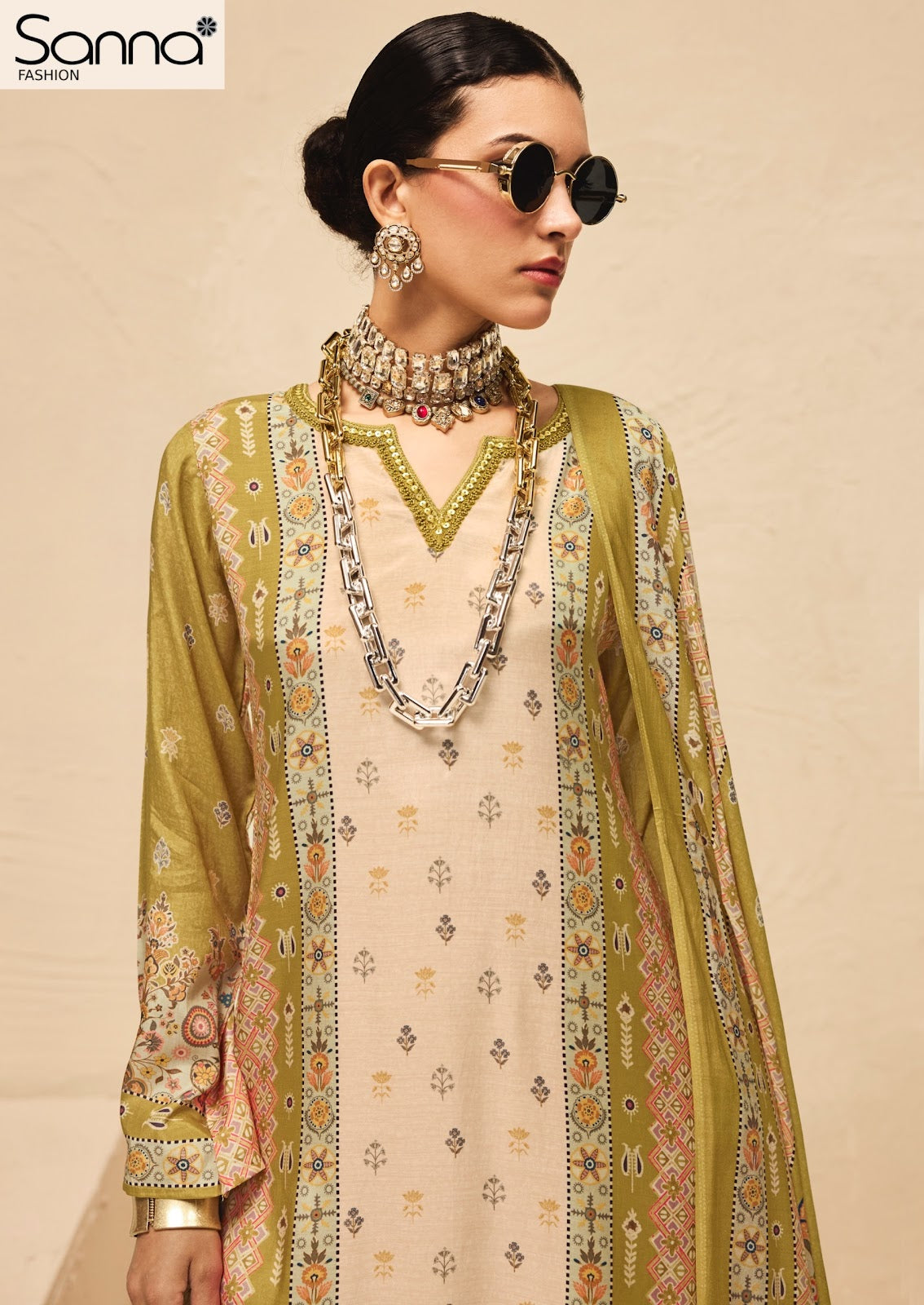 Milaap Sanna Fashion Bemberg Muslin Pant Style Suits Supplier Ahmedabad