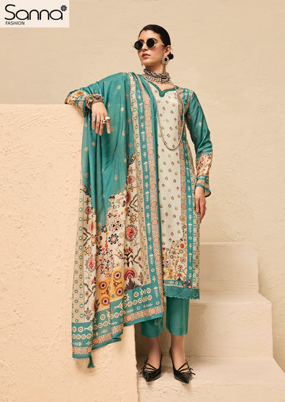 Milaap Sanna Fashion Bemberg Muslin Pant Style Suits Supplier Ahmedabad