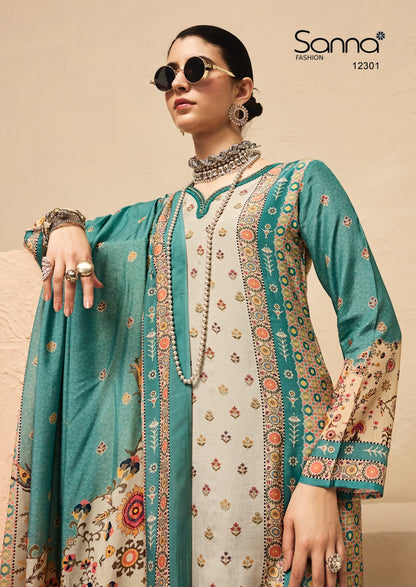 Milaap Sanna Fashion Bemberg Muslin Pant Style Suits Supplier Ahmedabad