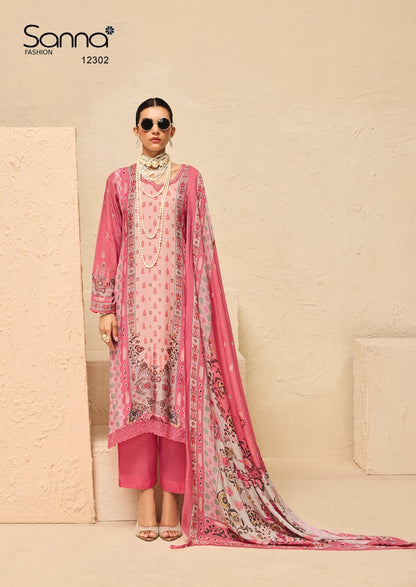 Milaap Sanna Fashion Bemberg Muslin Pant Style Suits Supplier Ahmedabad