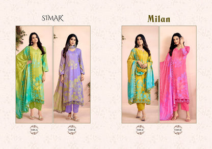Milan Simar Pashmina Suits Manufacturer Gujarat