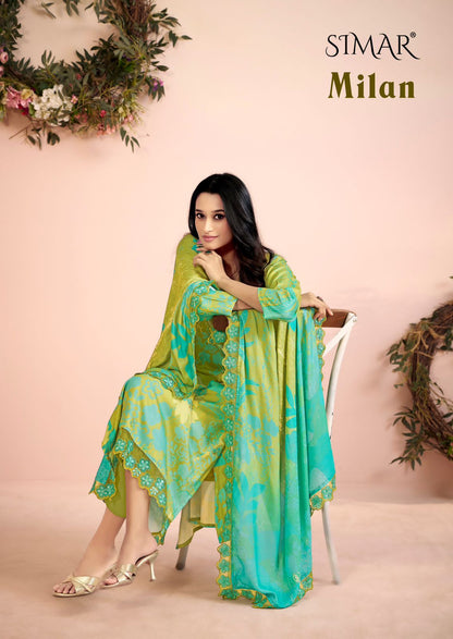 Milan Simar Pashmina Suits Manufacturer Gujarat