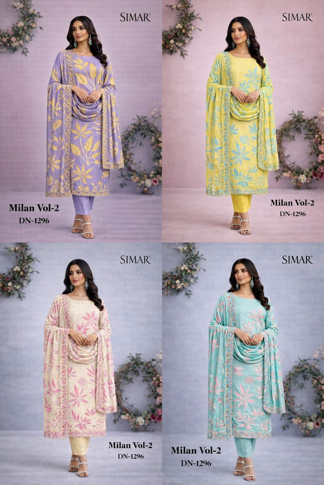 Milan Vol 2 Simar Mal Pant Style Suits Manufacturer Gujarat