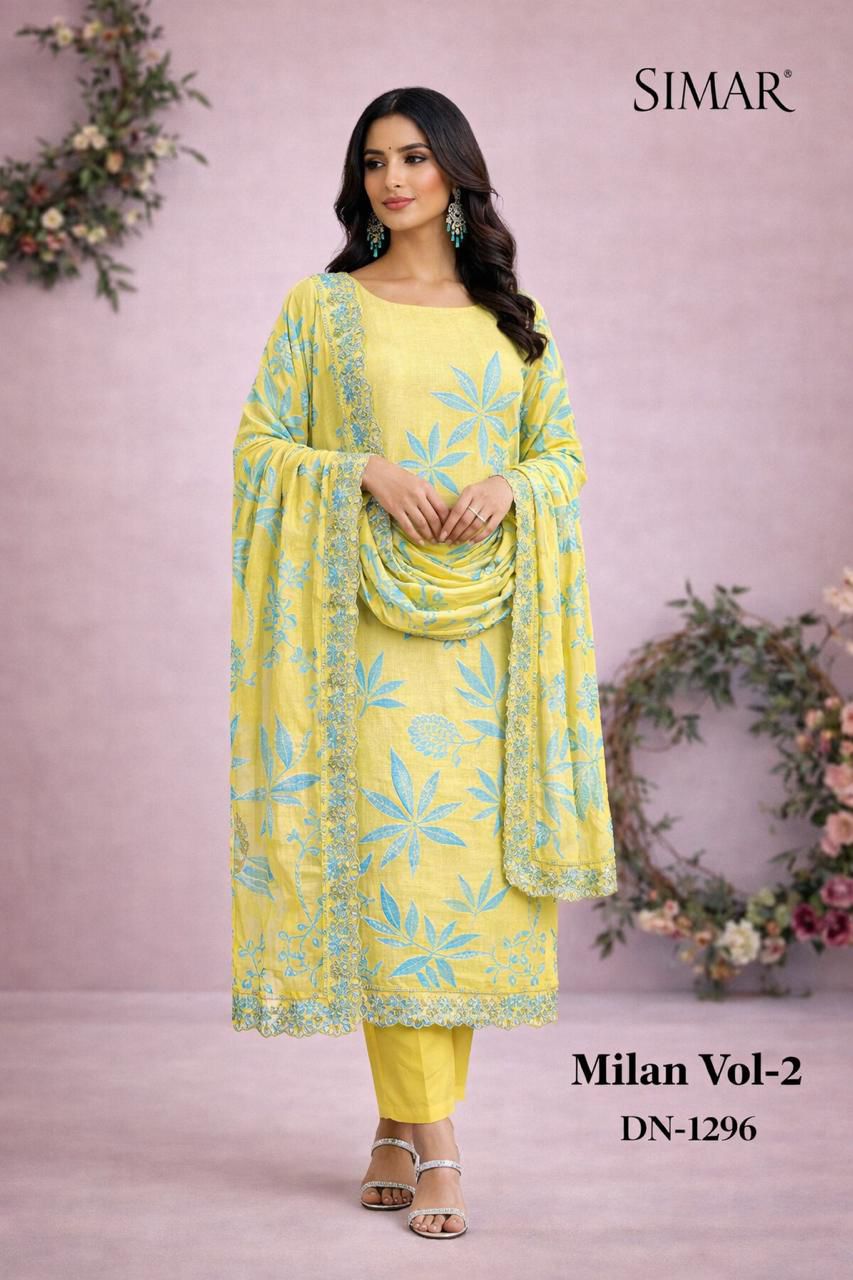 Milan Vol 2 Simar Mal Pant Style Suits Manufacturer Gujarat