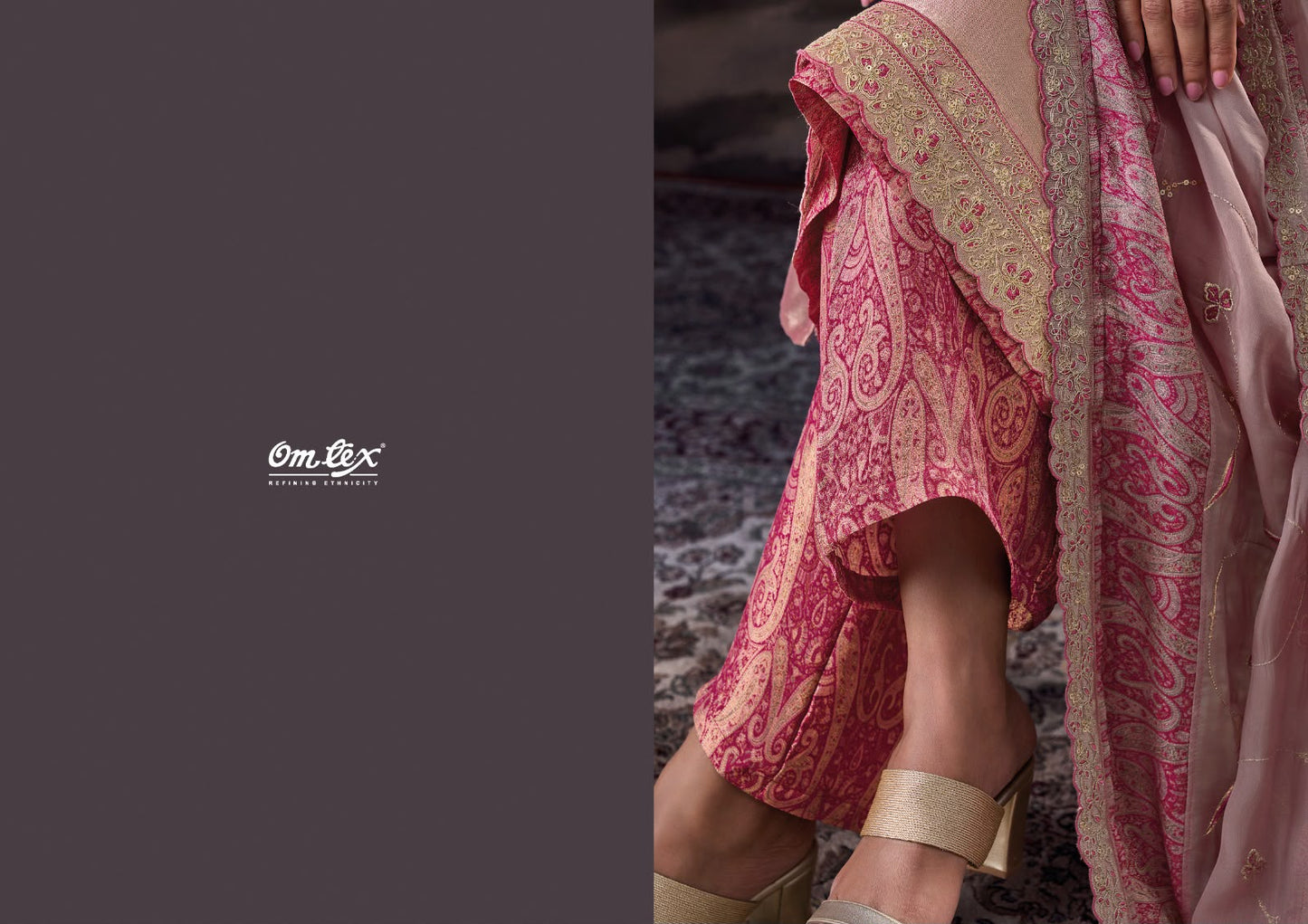 Milani Omtex Giraffe Pant Style Suits Wholesaler Ahmedabad