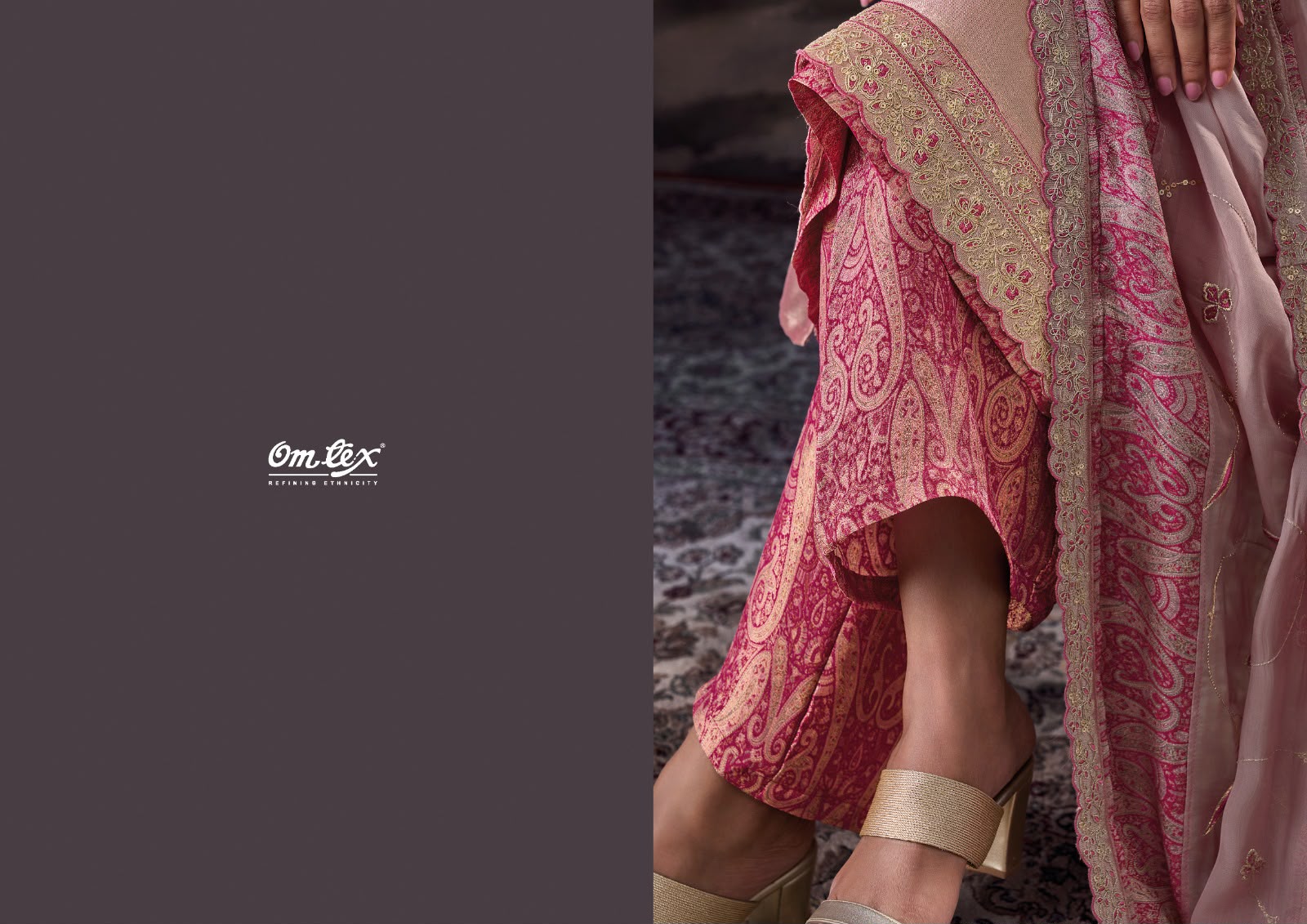 Milani Omtex Giraffe Pant Style Suits Wholesaler Ahmedabad