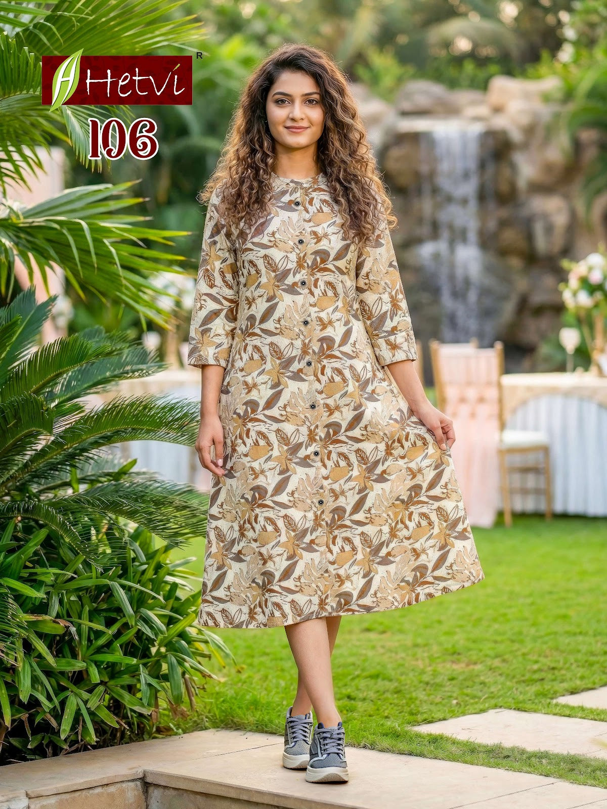 Mili Hetvi Cotton One Piece Dress Wholesaler Gujarat