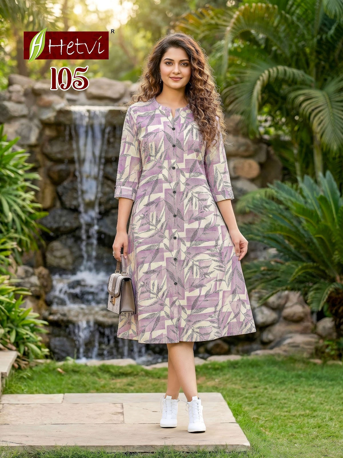 Mili Hetvi Cotton One Piece Dress Wholesaler Gujarat