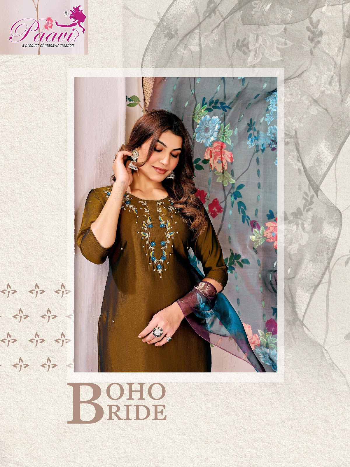 Millee Vol 3 Paavi Silk Readymade Pant Style Suits Exporter Ahmedabad