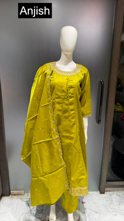 Milli Vol 2 Anjish Roman Readymade Anarkali Suits Exporter India