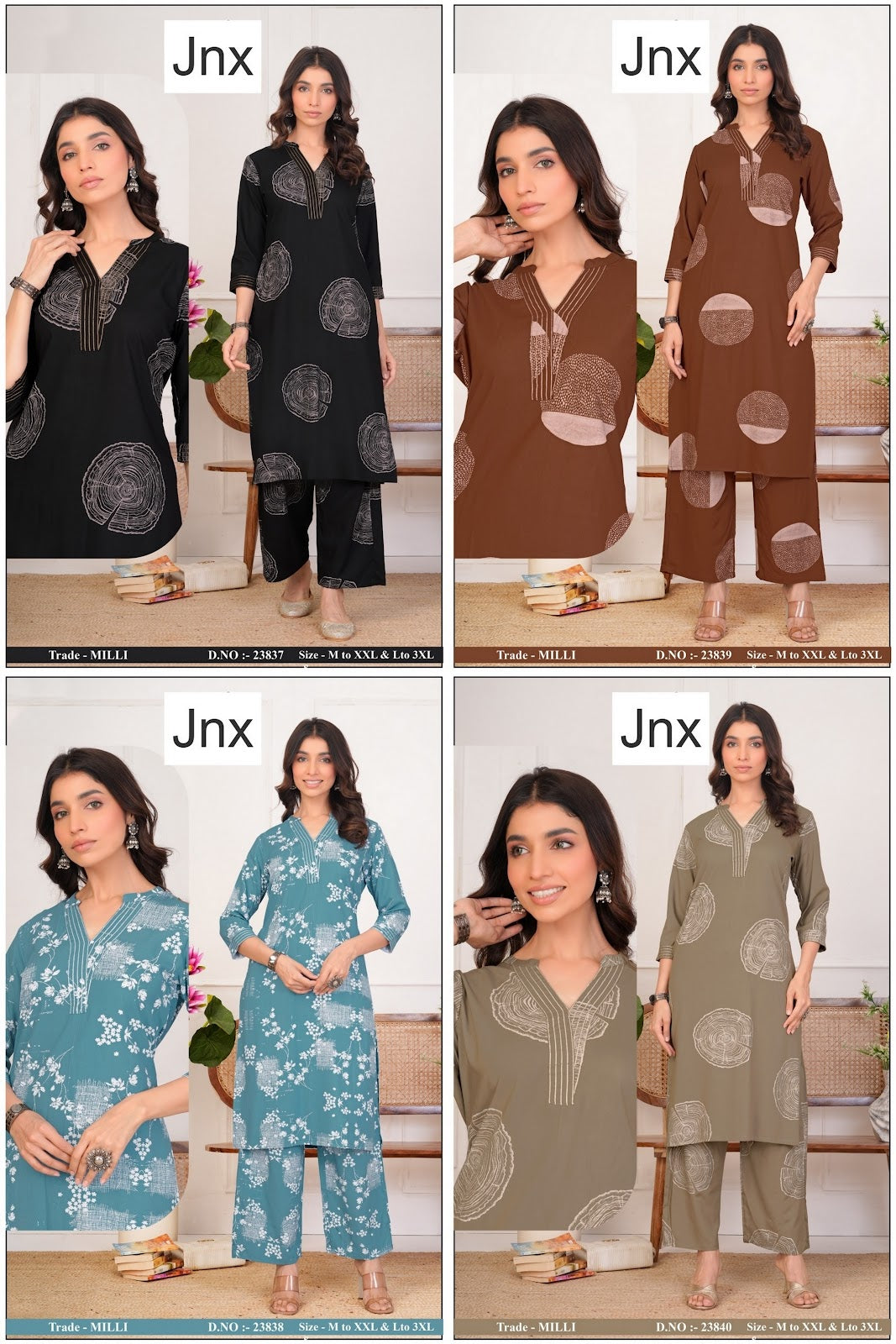 Milli Jnx Co Ord Set Manufacturer Gujarat