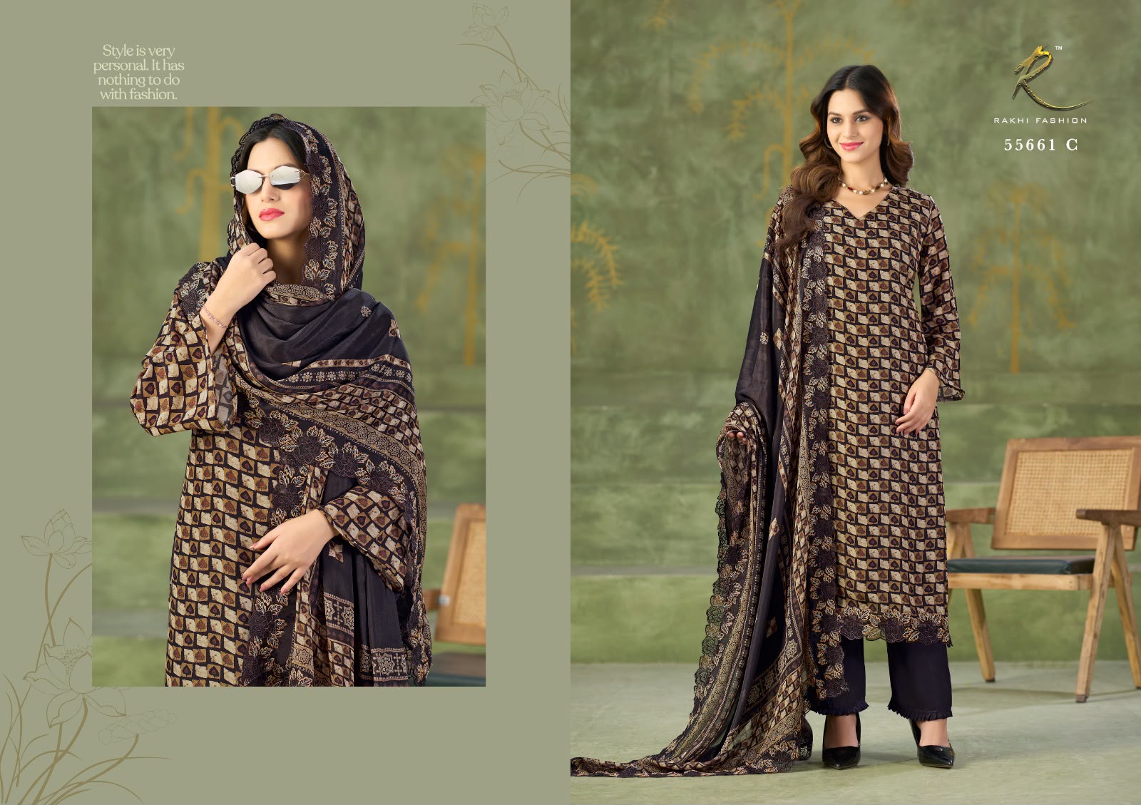 Millionaires Lifestyle 55661 Rakhi Fashion Bemberg Pant Style Suits Manufacturer Ahmedabad