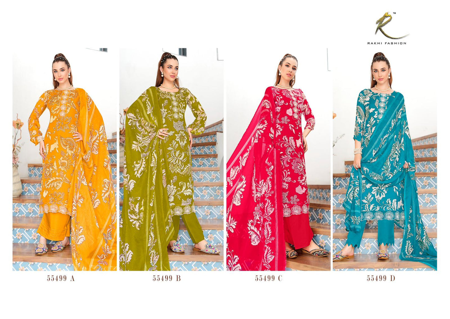 Millionaires Lifestyle Rakhi Fashion Pure Viscose Pant Style Suits Wholesaler