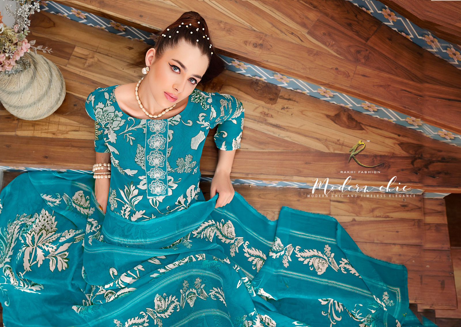 Millionaires Lifestyle Rakhi Fashion Pure Viscose Pant Style Suits Wholesaler