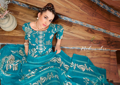 Millionaires Lifestyle Rakhi Fashion Pure Viscose Pant Style Suits Wholesaler