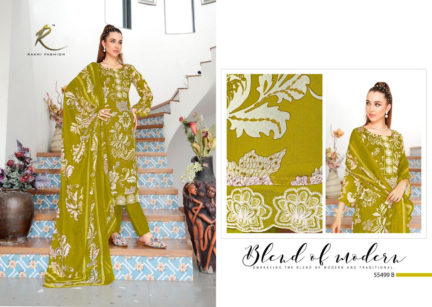 Millionaires Lifestyle Rakhi Fashion Pure Viscose Pant Style Suits Wholesaler