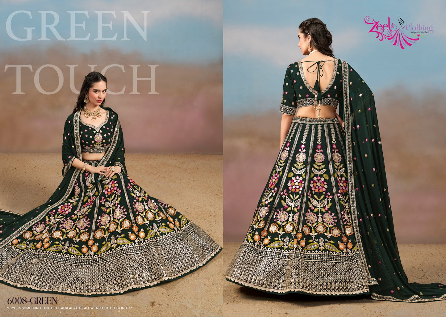 Miloni Zeel Georgette Lehenga Choli Manufacturer Ahmedabad