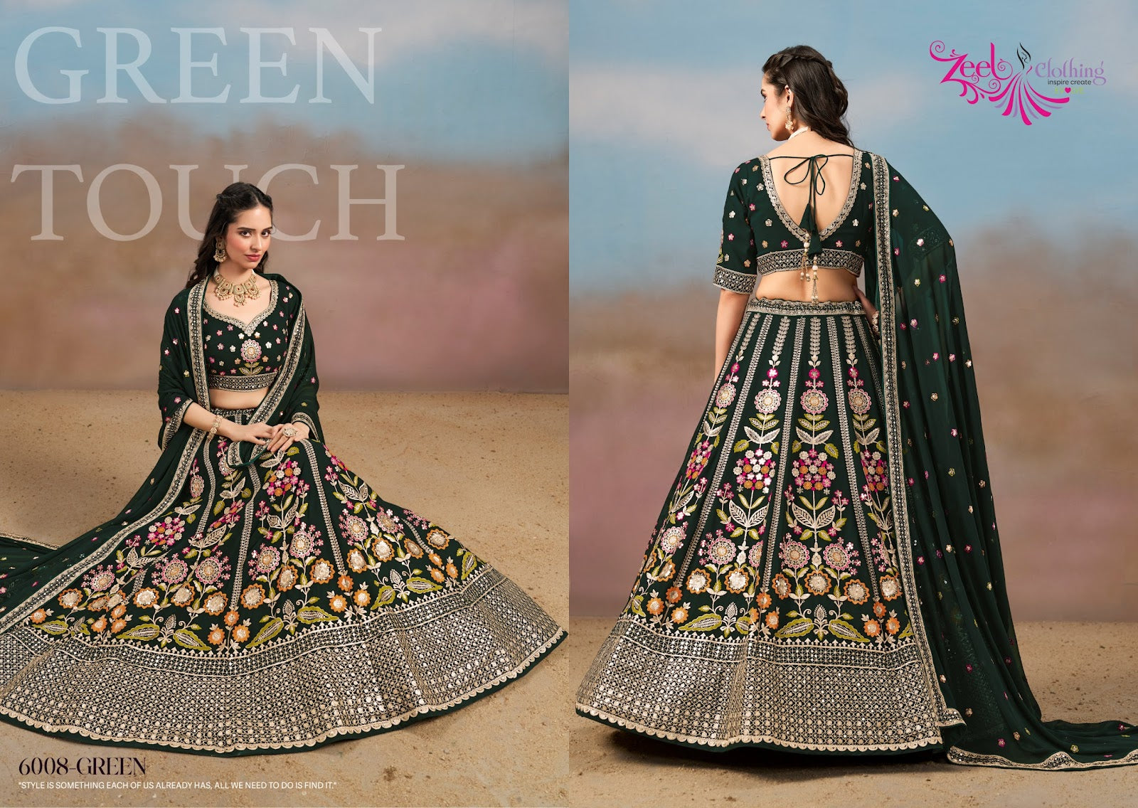 Miloni Zeel Georgette Lehenga Choli Manufacturer Ahmedabad