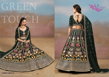 Miloni Zeel Georgette Lehenga Choli Manufacturer Ahmedabad
