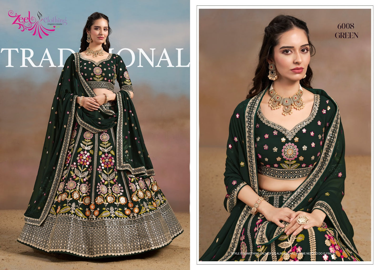 Miloni Zeel Georgette Lehenga Choli Manufacturer Ahmedabad