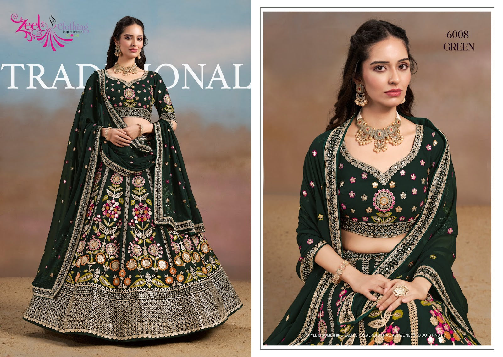 Miloni Zeel Georgette Lehenga Choli Manufacturer Ahmedabad