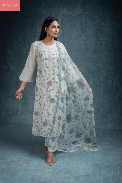 Milou Naariti Banarasi Pant Style Suits Wholesale Rate