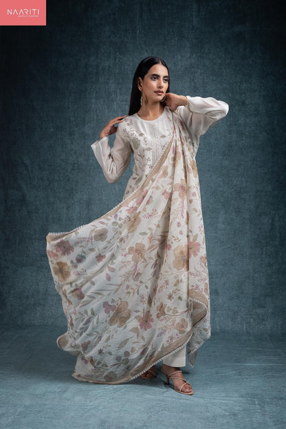 Milou Naariti Banarasi Pant Style Suits Wholesale Rate
