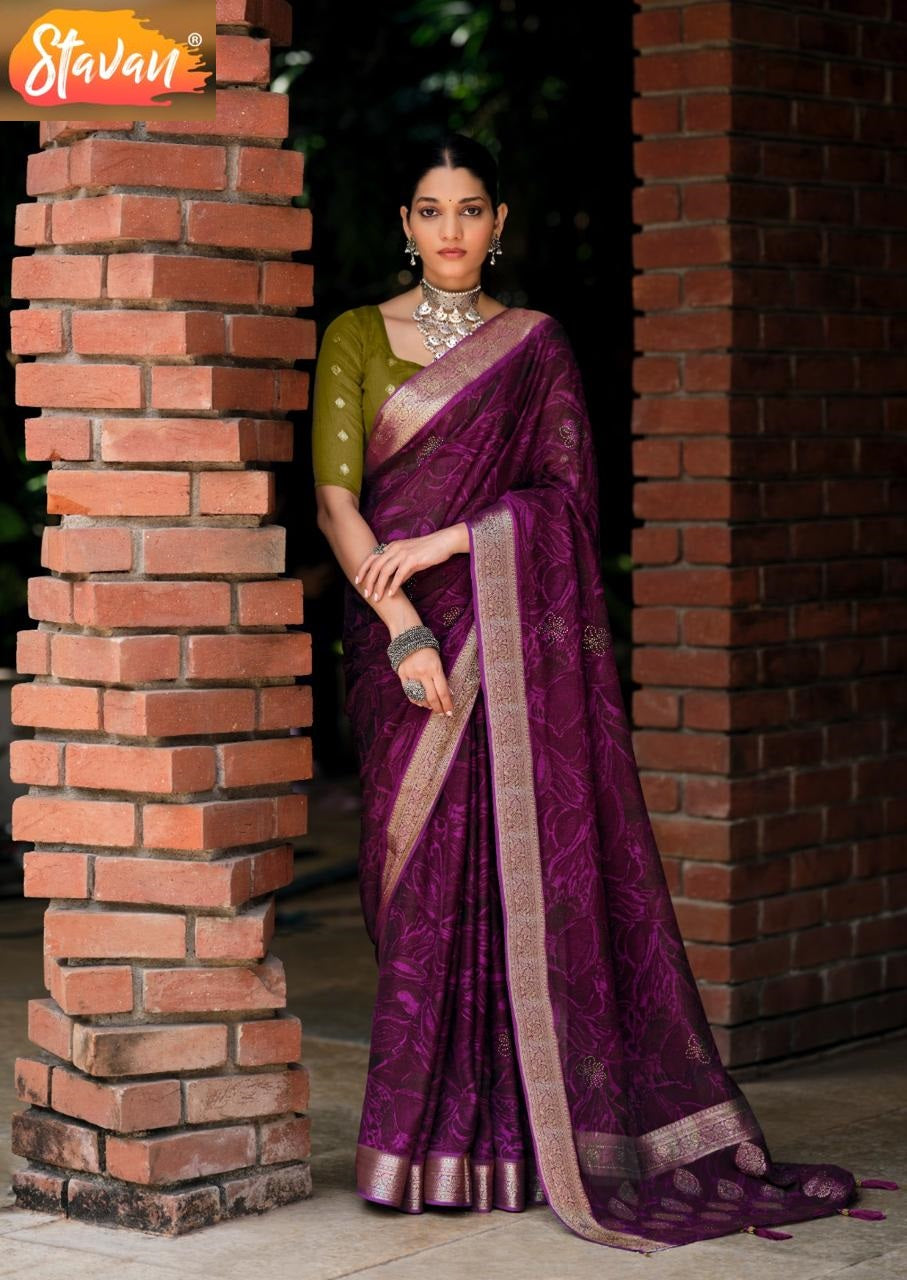 Mimasa Stavan Georgette Sarees Wholesale Rate