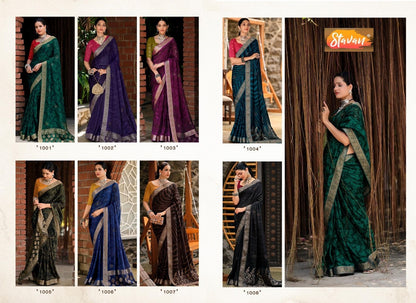 Mimasa Stavan Georgette Sarees Wholesale Rate