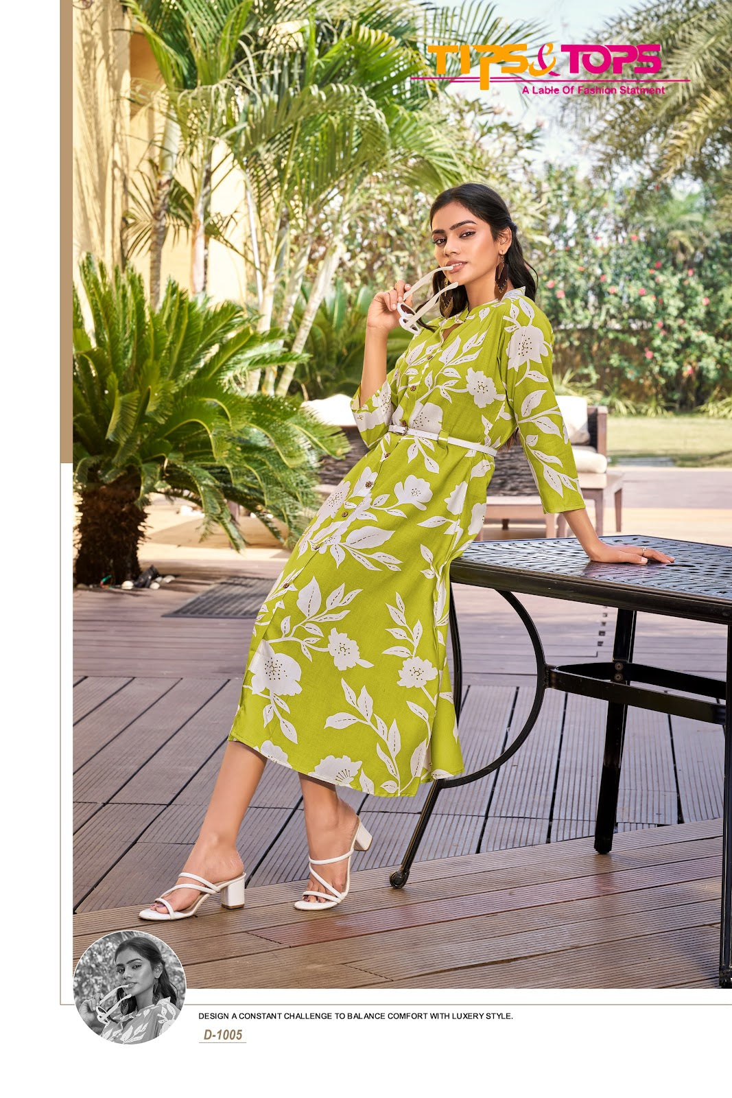 Mimi Vol 3 Tips Tops Reyon One Piece Wholesaler India