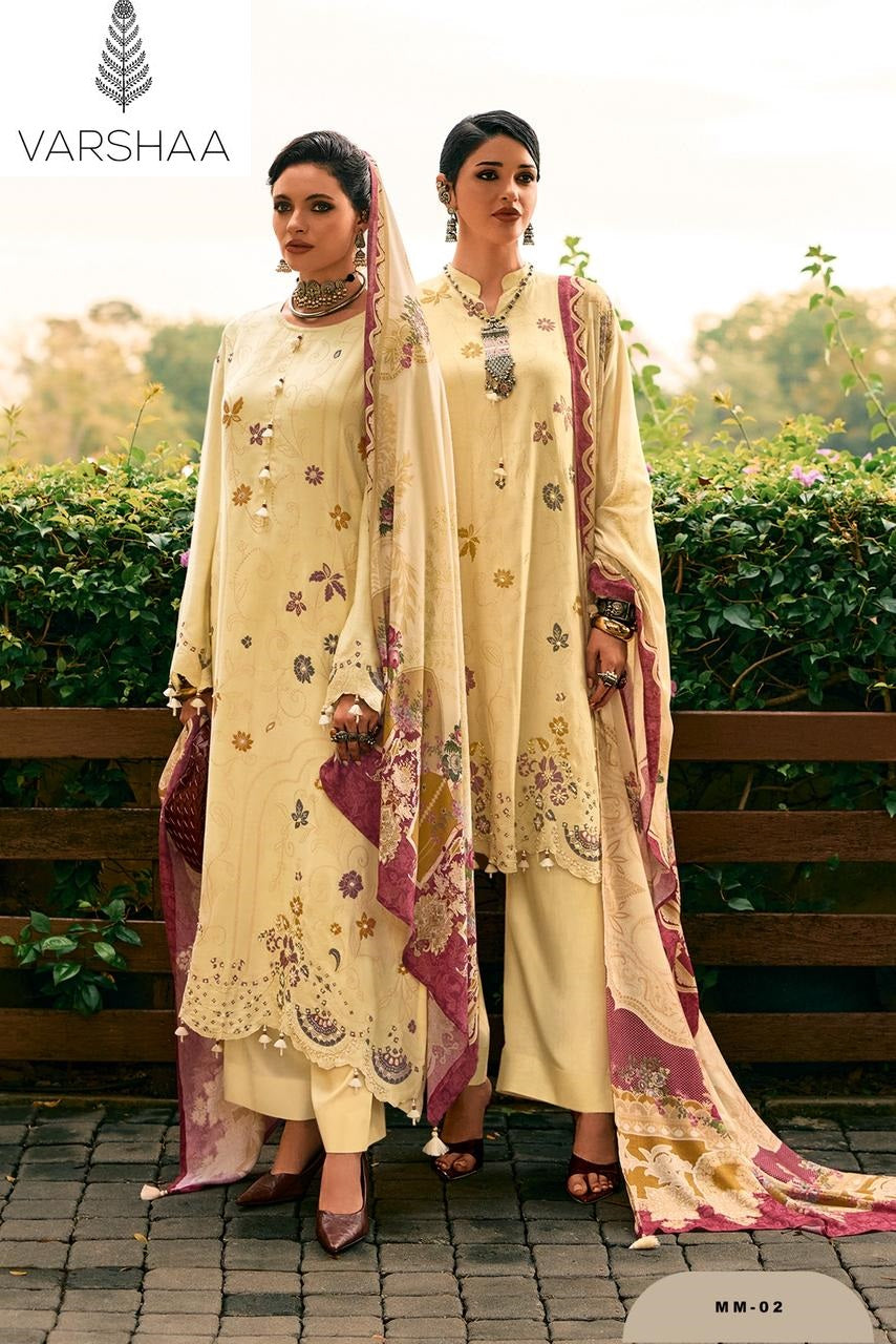 Mimosa Varshaa Pashmina Suits Supplier Gujarat