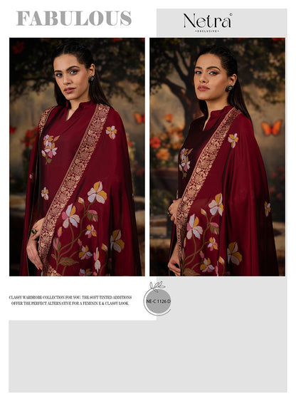 Mina Netra Premium Viscose Plazzo Style Suits Wholesaler Gujarat