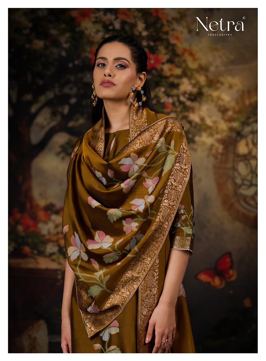 Mina Netra Premium Viscose Plazzo Style Suits Wholesaler Gujarat