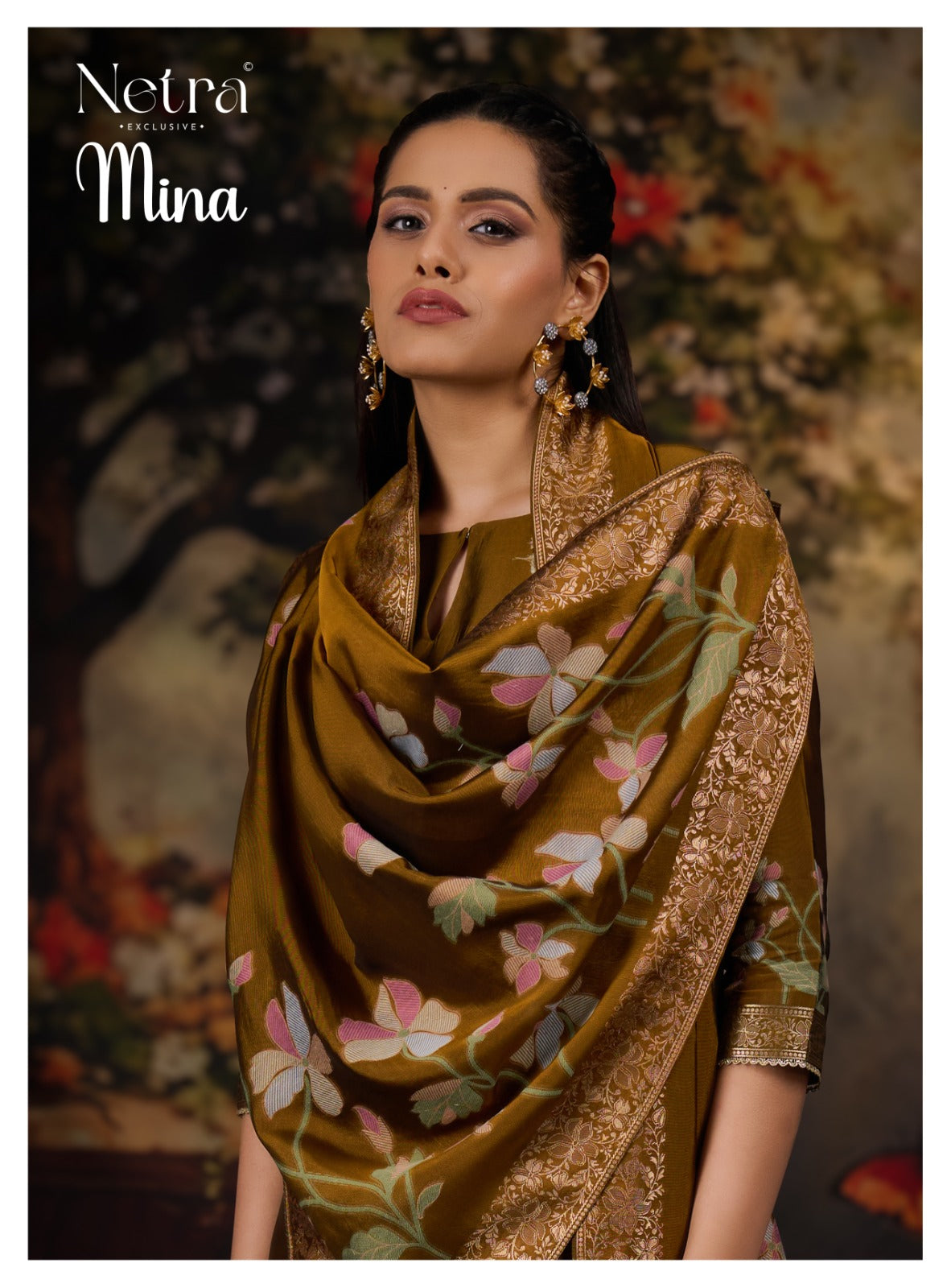 Mina Netra Premium Viscose Plazzo Style Suits Wholesaler Gujarat
