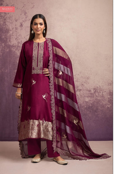 Minaaf Naariti Pant Style Suits Exporter India