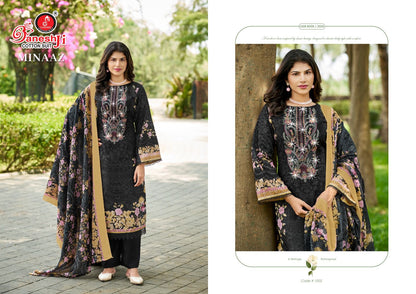 Minaaz Vol 1 Ganeshji Mix Cotton Karachi Salwar Suits Manufacturer India