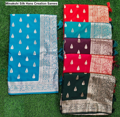 Minakshi Silk Hans Creation Sarees Wholesaler India