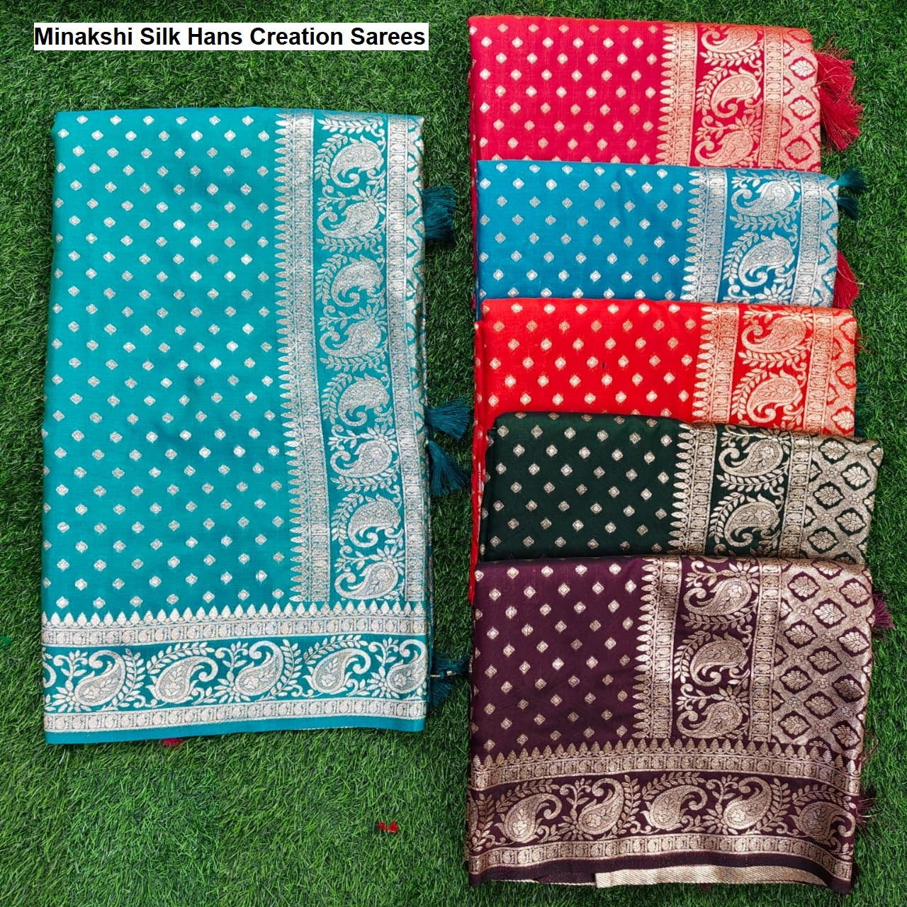 Minakshi Silk Hans Creation Sarees Wholesaler India
