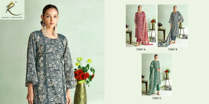 Mint Haze Rakhi Fashion Cotton Pant Style Suits Exporter Gujarat