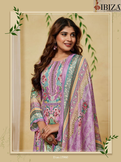 Mintra Ibiza Pure Bemberg Pant Style Suits Supplier Ahmedabad